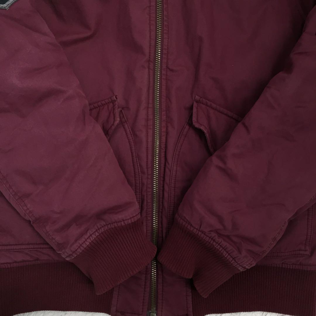 【超人気】GAP ギャップ バック刺繍ロゴ IDEALジップフライトジャケットS