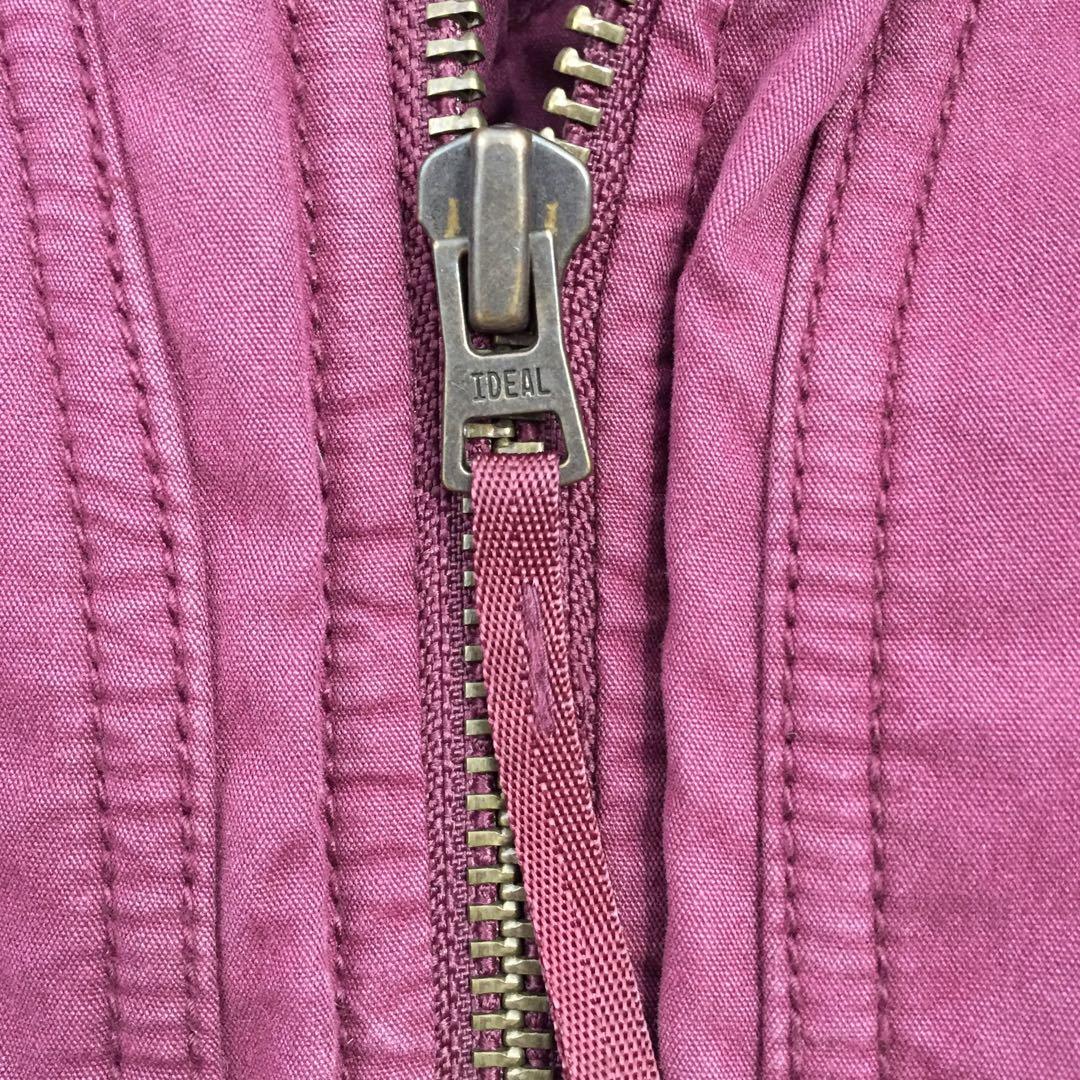 【超人気】GAP ギャップ バック刺繍ロゴ IDEALジップフライトジャケットS