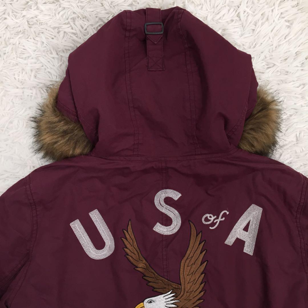 【超人気】GAP ギャップ バック刺繍ロゴ IDEALジップフライトジャケットS