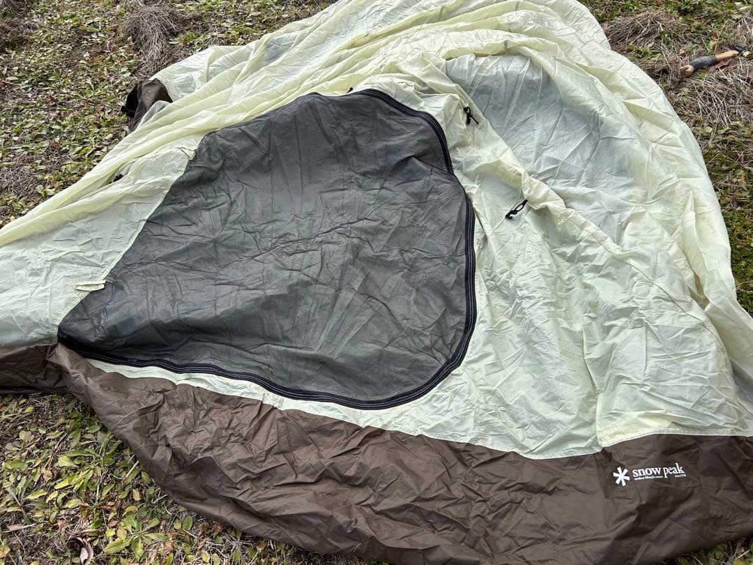 スノーピーク　peak ヴォールド　ツールームテント　インナーテント付き