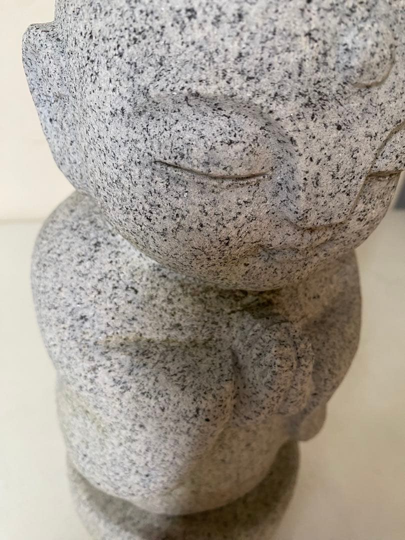 御影石　お地蔵さま　置物