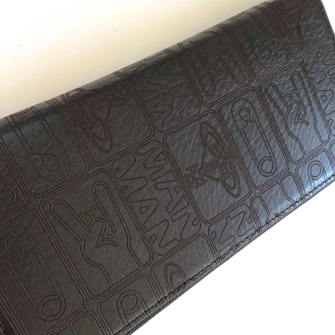 【新品】ヴィヴィアンウエストウッド✨タグ L字ファスナー長財布 財布 長財布 黒