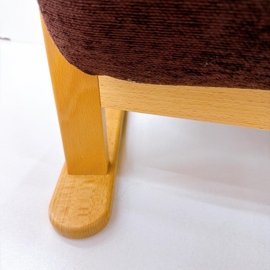 【希少】トヨモク　くつろぎ座　低座椅子　ブラウン　モダン