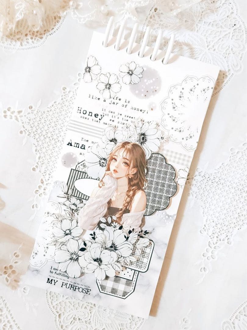 コラージュ素材　紙もの　素材紙　【2690】