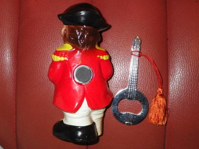 60’S★海賊★黒髭★ビンテージ★ボトルオープナー★栓抜き★置物★人形★スカル★