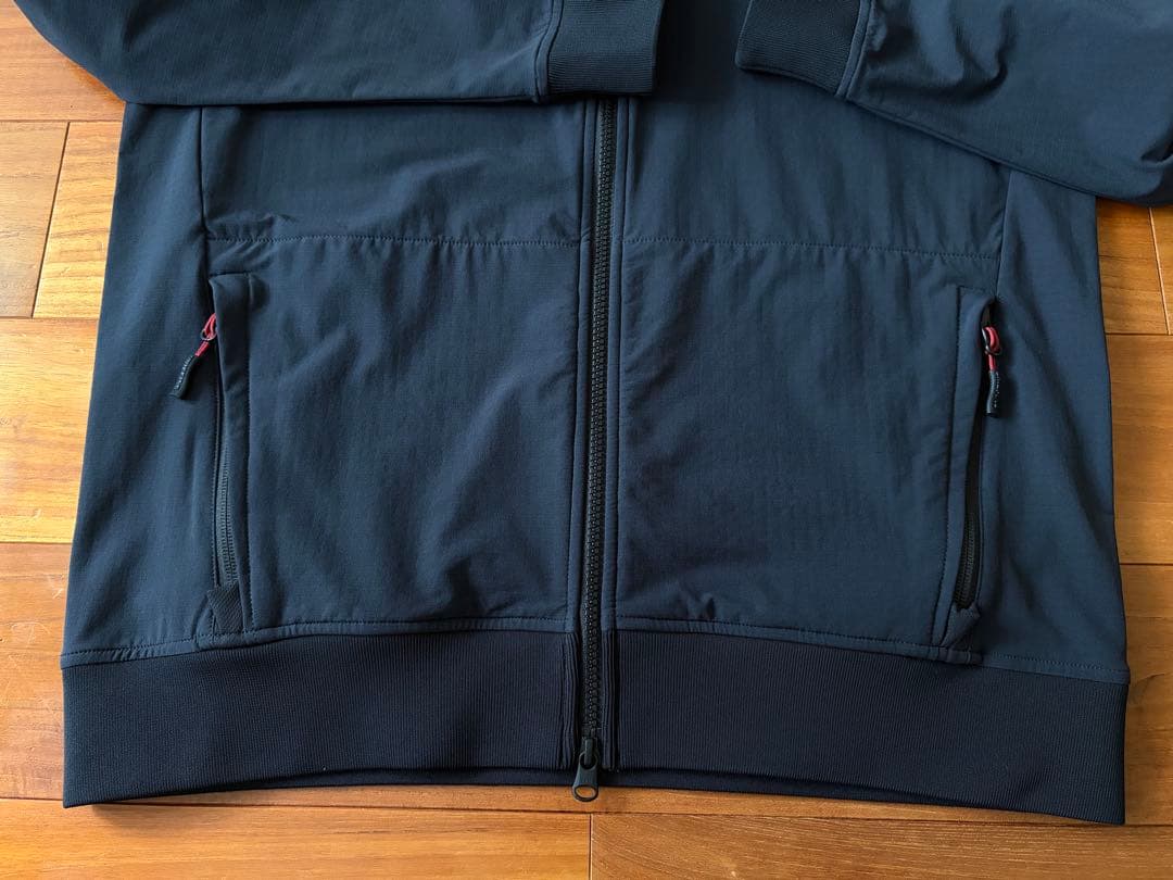 24AW ブリーフィングゴルフストームフリースブルゾン黒M