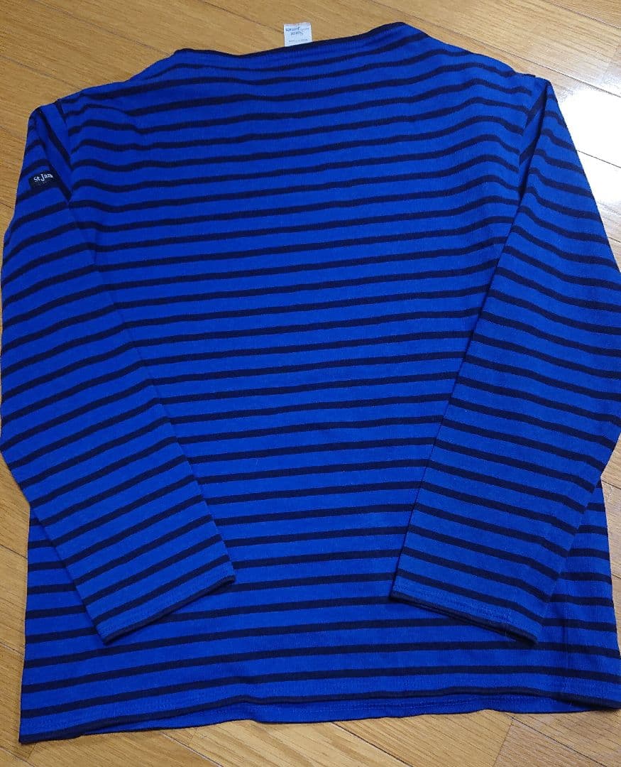 美品 旧ロゴ St James セントジェームス ボーダーカットソー ウエッソン