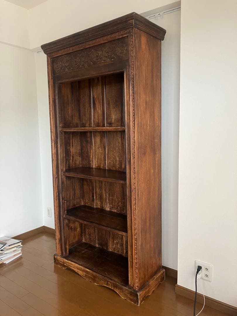 old maison アンティーク家具 オープンブックケース 本棚 ヴィンテージ