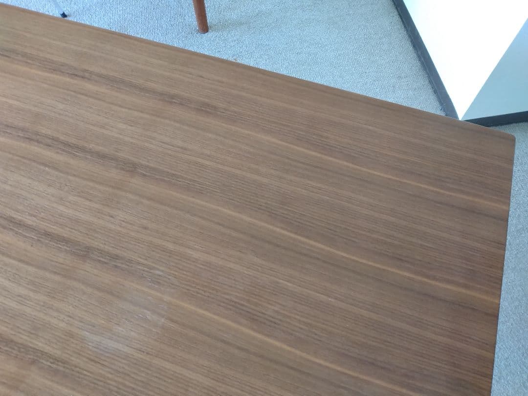 【訳あり格安】MUJI無印 リビングダイニングテーブルウォールナット材130cm