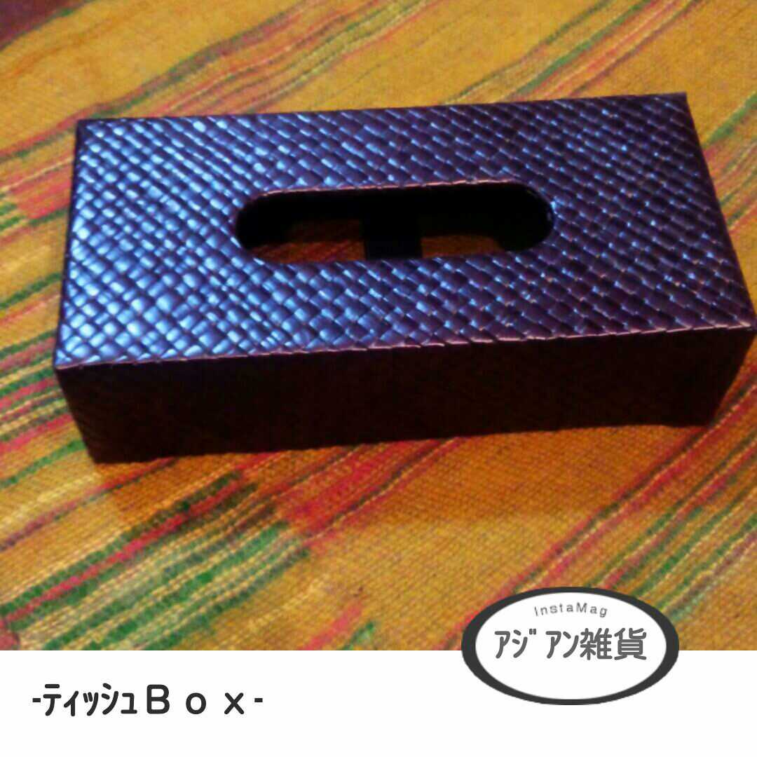 アジアン雑貨☆ほぼ新品☆ティッシュＢｏｘ☆