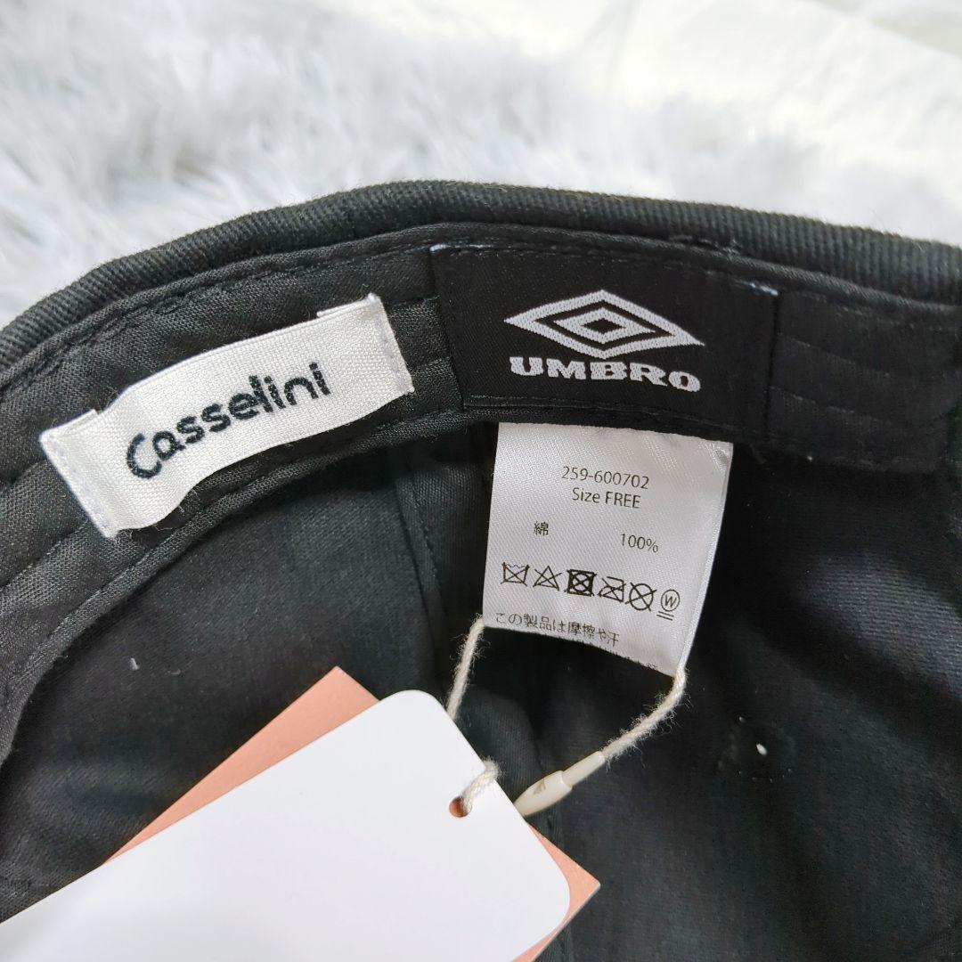 新品 コラボumblo×Casseliniストーンキャップ ラインストーン完売品