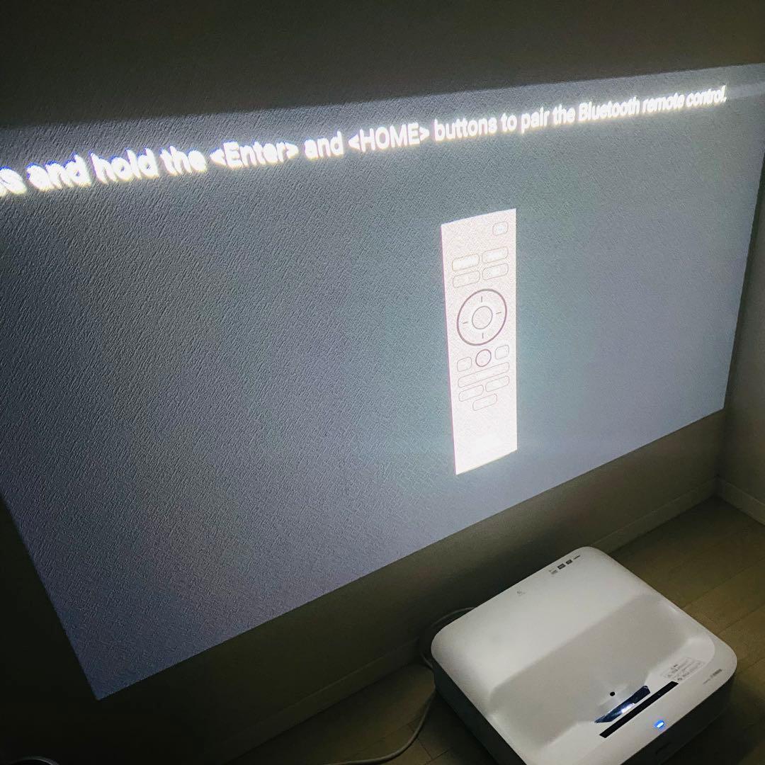 EPSON EH-LS300W プロジェクター　YAMAHA スピーカー