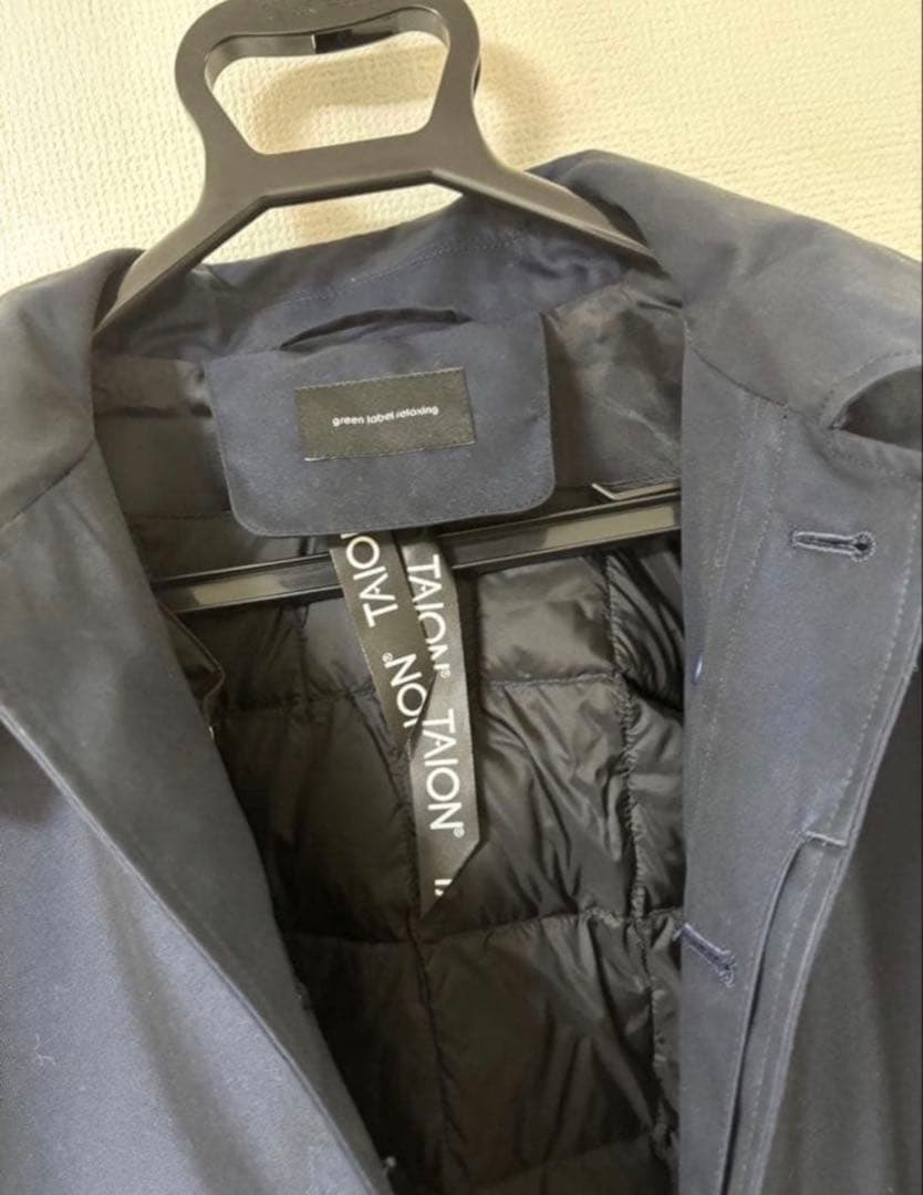 greenlabelrelaxing TAIONインナーダウン付フ ードコート