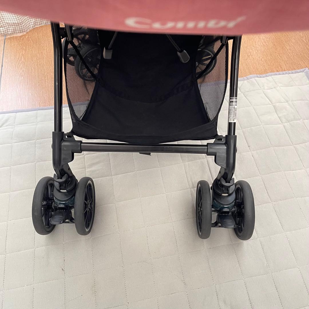 コンビ　ハイシート　両対面　ベビーカー スゴカルα 4キャス　コンパクト