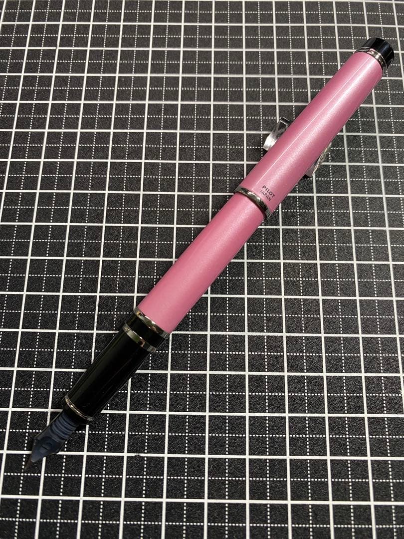 PILOT GRANCE NC 桃　万年筆　字幅F
