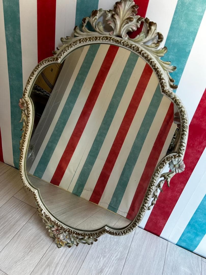 PEERART high quality ウォールミラー 鏡 アンティーク調