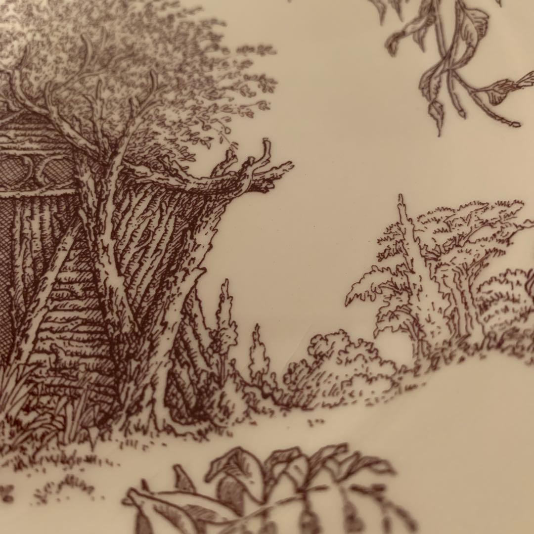 「エルメス」　メゾンアンシャンテ 3 プレート皿　廃盤品　希少