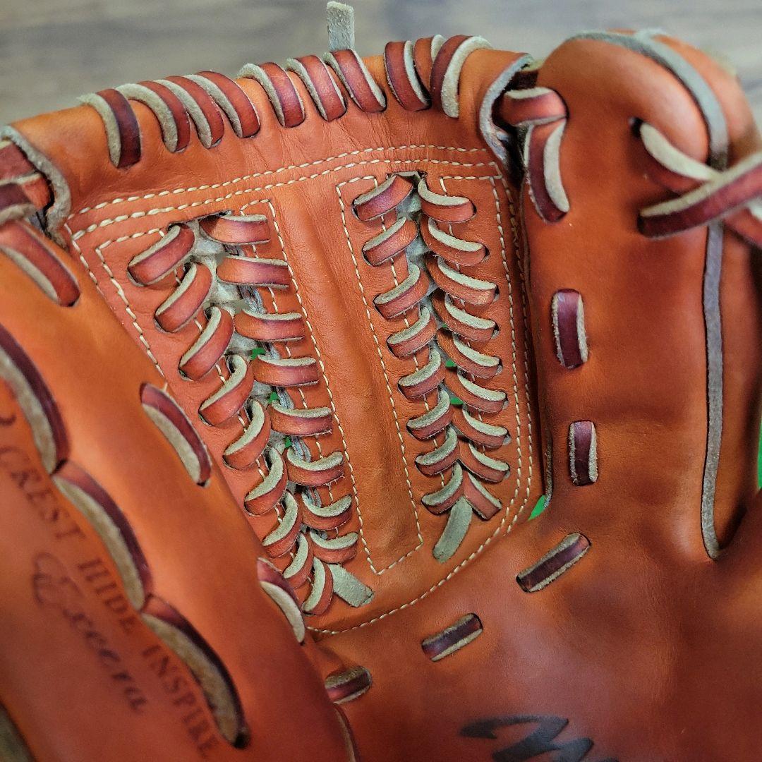 ミズノプロ オーダーグラブ 耕作刻印 内野手用 クレストハイド