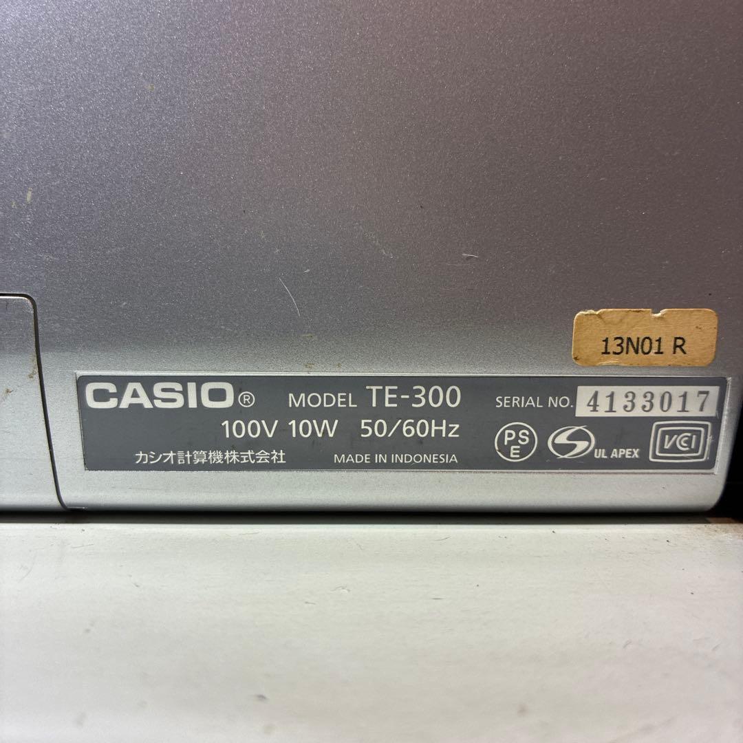 CASIO レジスター 鍵付き