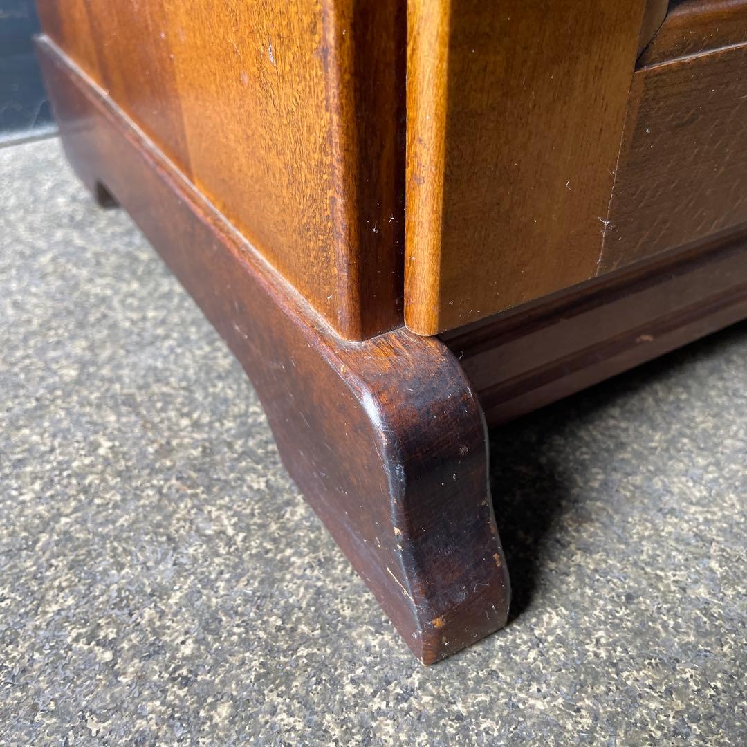 カリモク　コロニアル　電話台　FAX台　花台　飾り台　棚　天然木