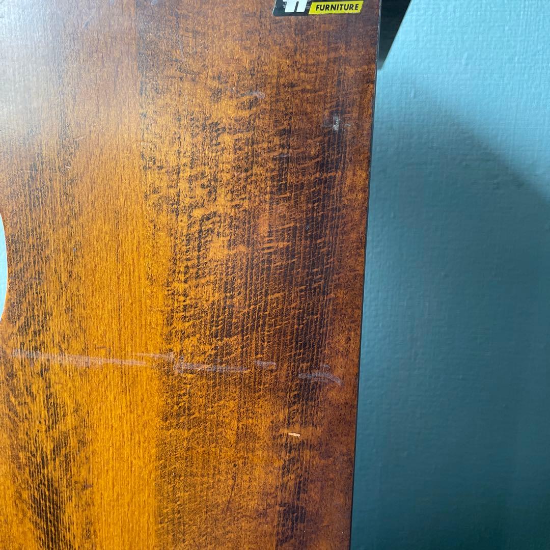 カリモク　コロニアル　電話台　FAX台　花台　飾り台　棚　天然木