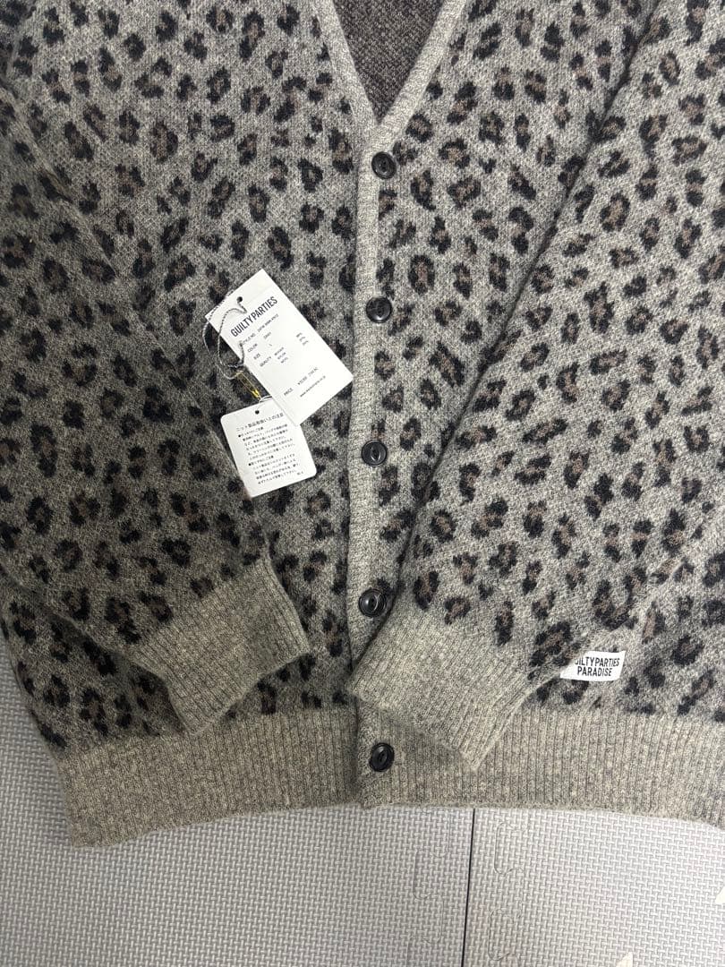 トップス WACKO MARIA 24fw MOHAIR CARDIGAN L