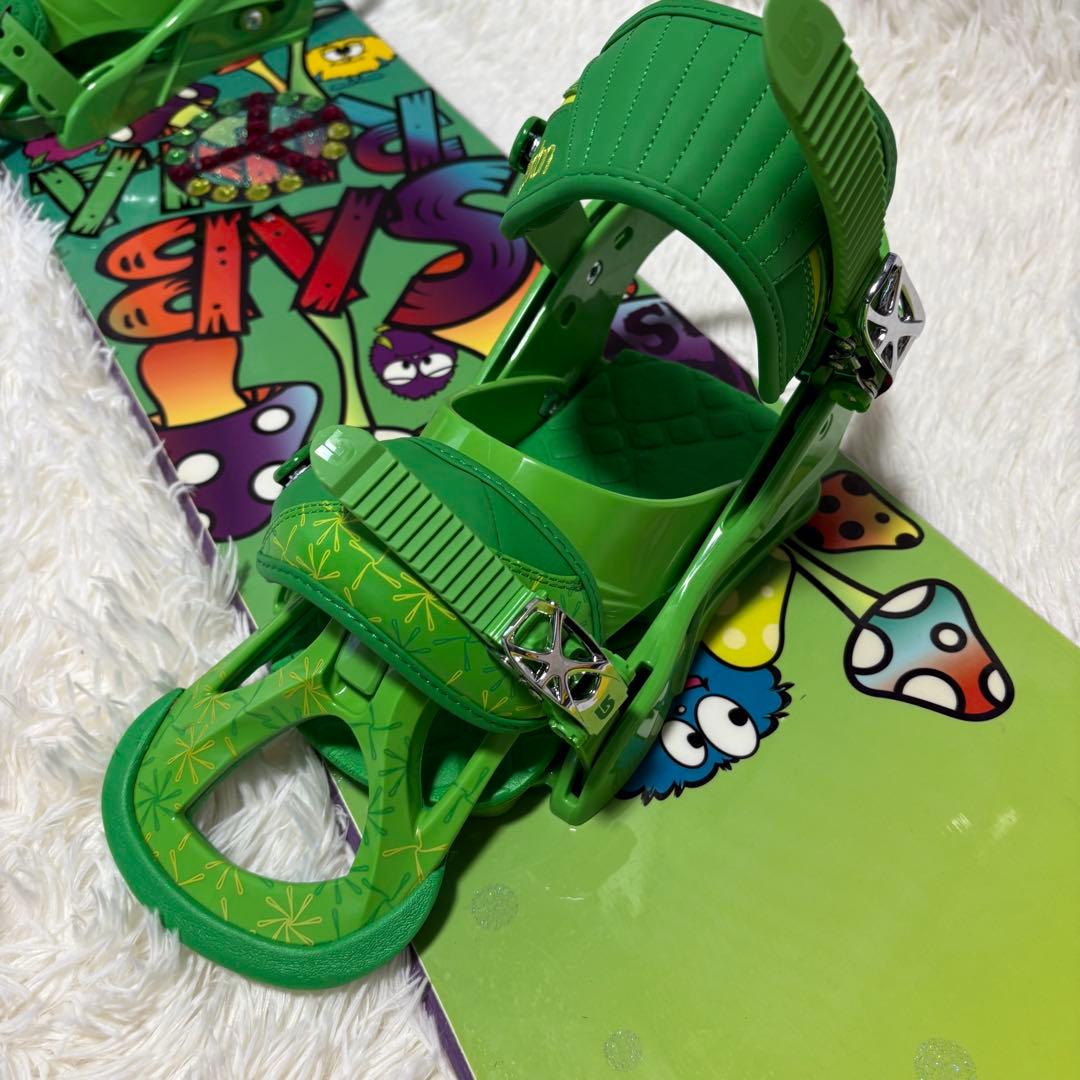 SABRINA× burton バインディング付　スノーボードセット　142