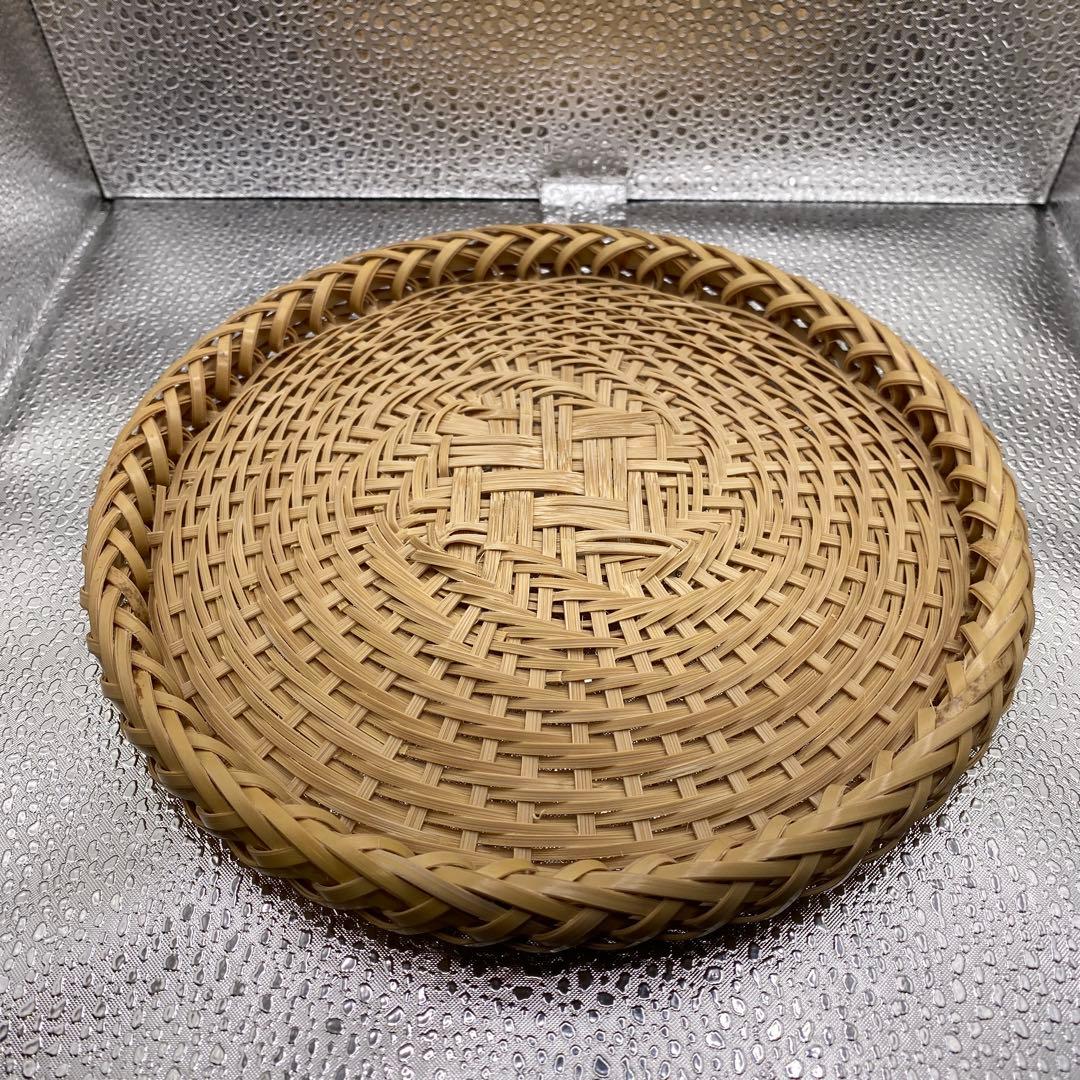 【ハンドメイド】６枚組　国産竹使用・職人手作り 竹ざる