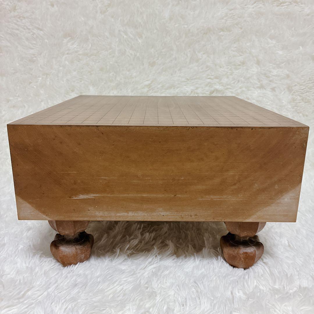 本蛤碁石30号 脚付き碁盤 厚15cm 木製碁笥 囲碁セット
