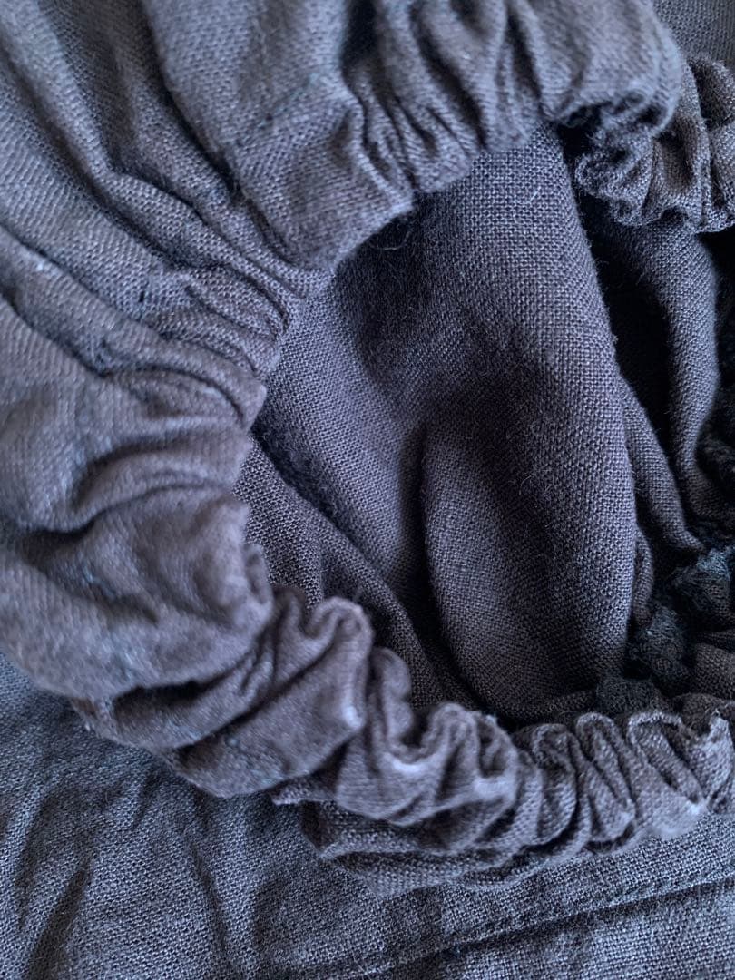 nest Robeネストローブ upcycleLinoバルーンスリーブサロペット