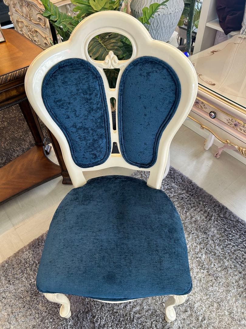 ロココ調スタイル 猫足チェアA