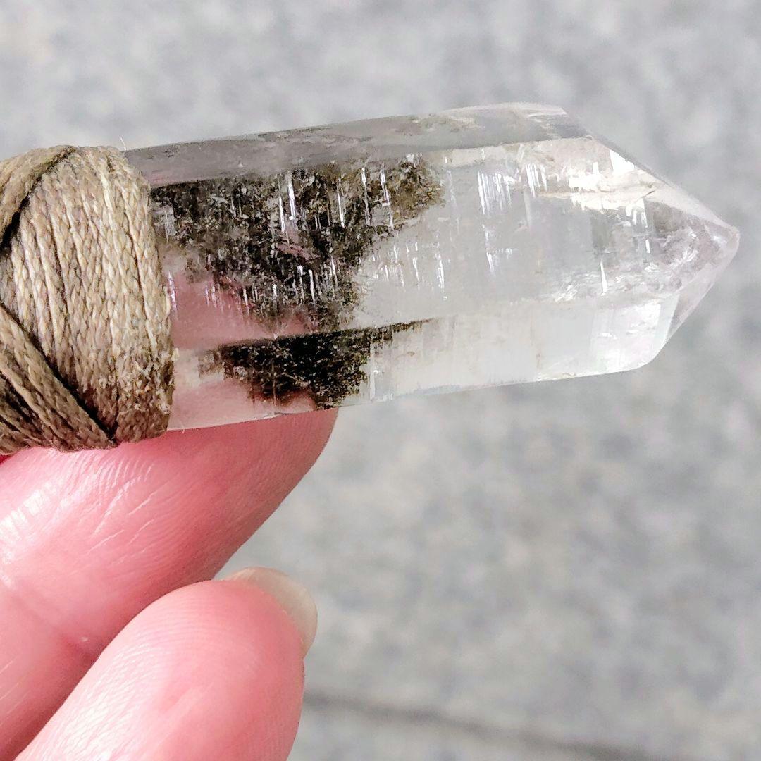 エンジェルレルムレイ✨クリスタルペンダント激レア 高波動石 高透明 虹入ガーデン