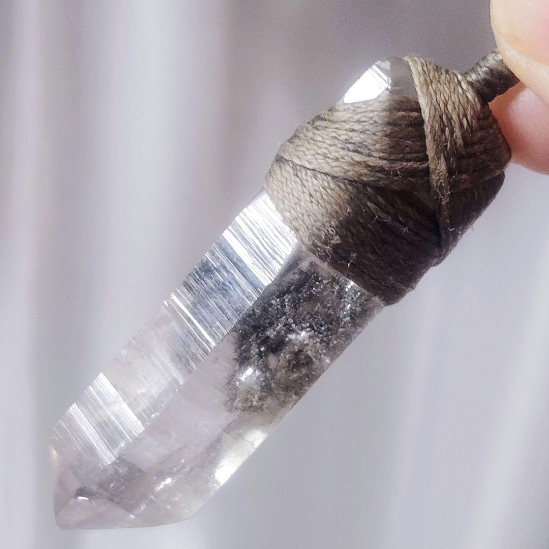 エンジェルレルムレイ✨クリスタルペンダント激レア 高波動石 高透明 虹入ガーデン