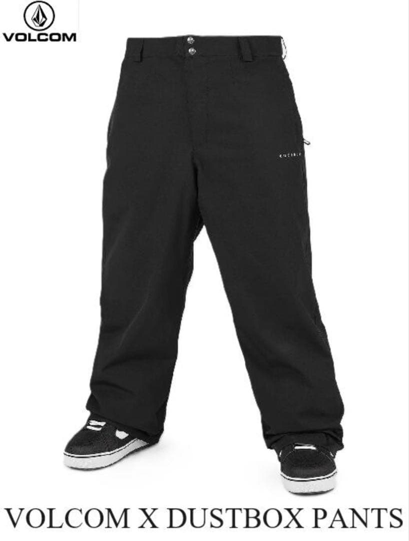23-24 VOLCOM DUSTBOX PANTS ブラック　M