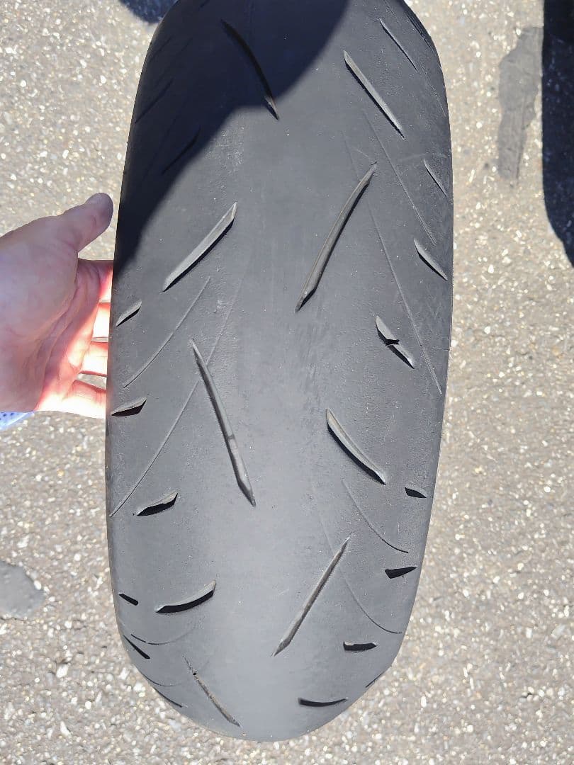 DUNLOP 中古 前後セット　120/70ZR17 180/55ZR17