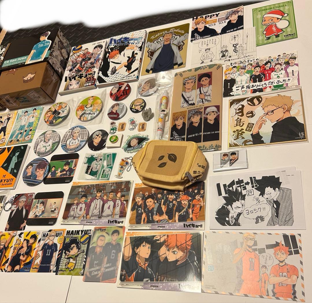 ハイキュー　まとめ売り　缶バッジ　ハイキュー展　Jワールド　計100点以上　他