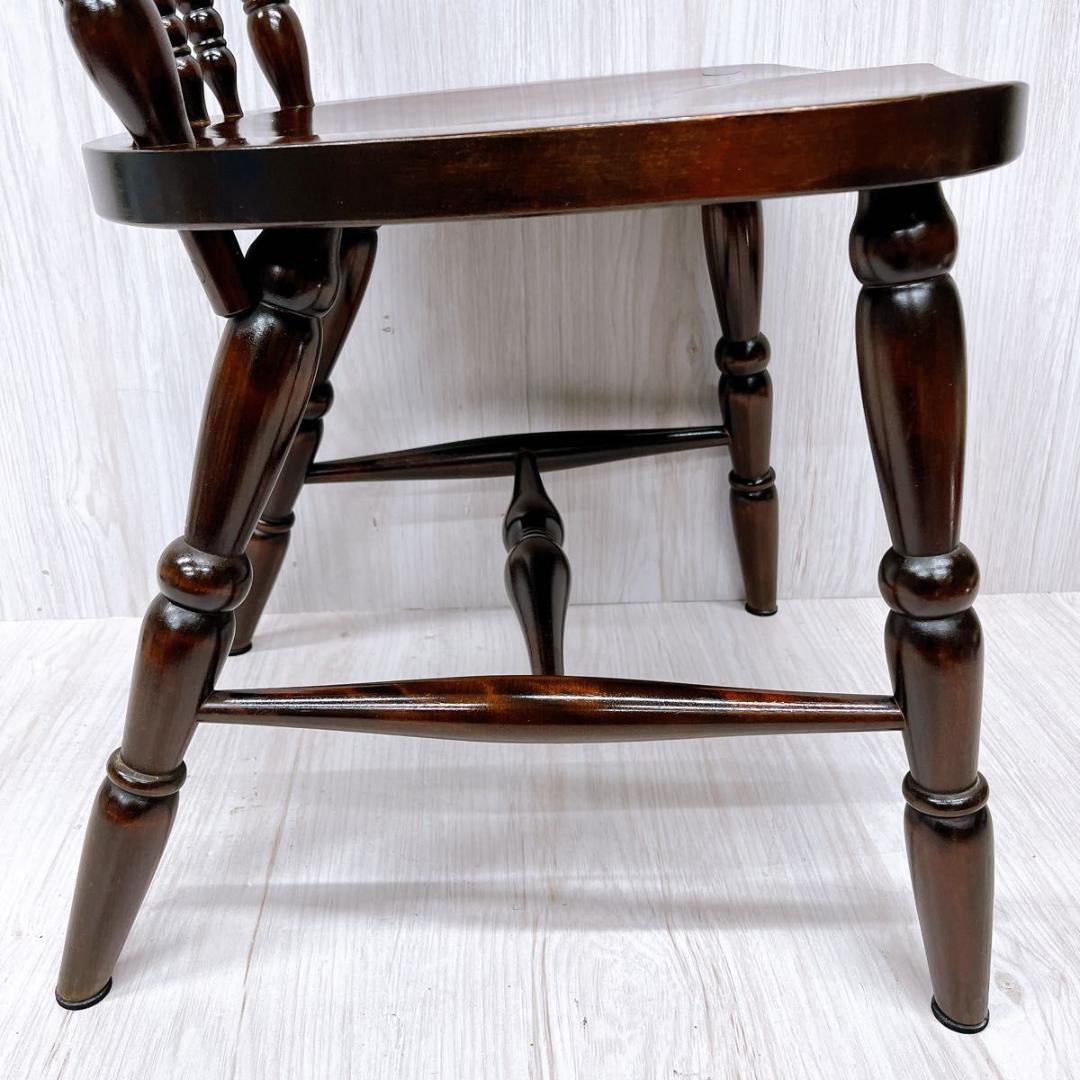 北海道民芸家具 ウィンザーチェア ダイニングチェア 椅子 いす イス②