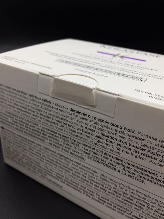 箱破れ有【ケラスターゼ】フュジオドーズウルトラバイオレットコンサントレ２個セット