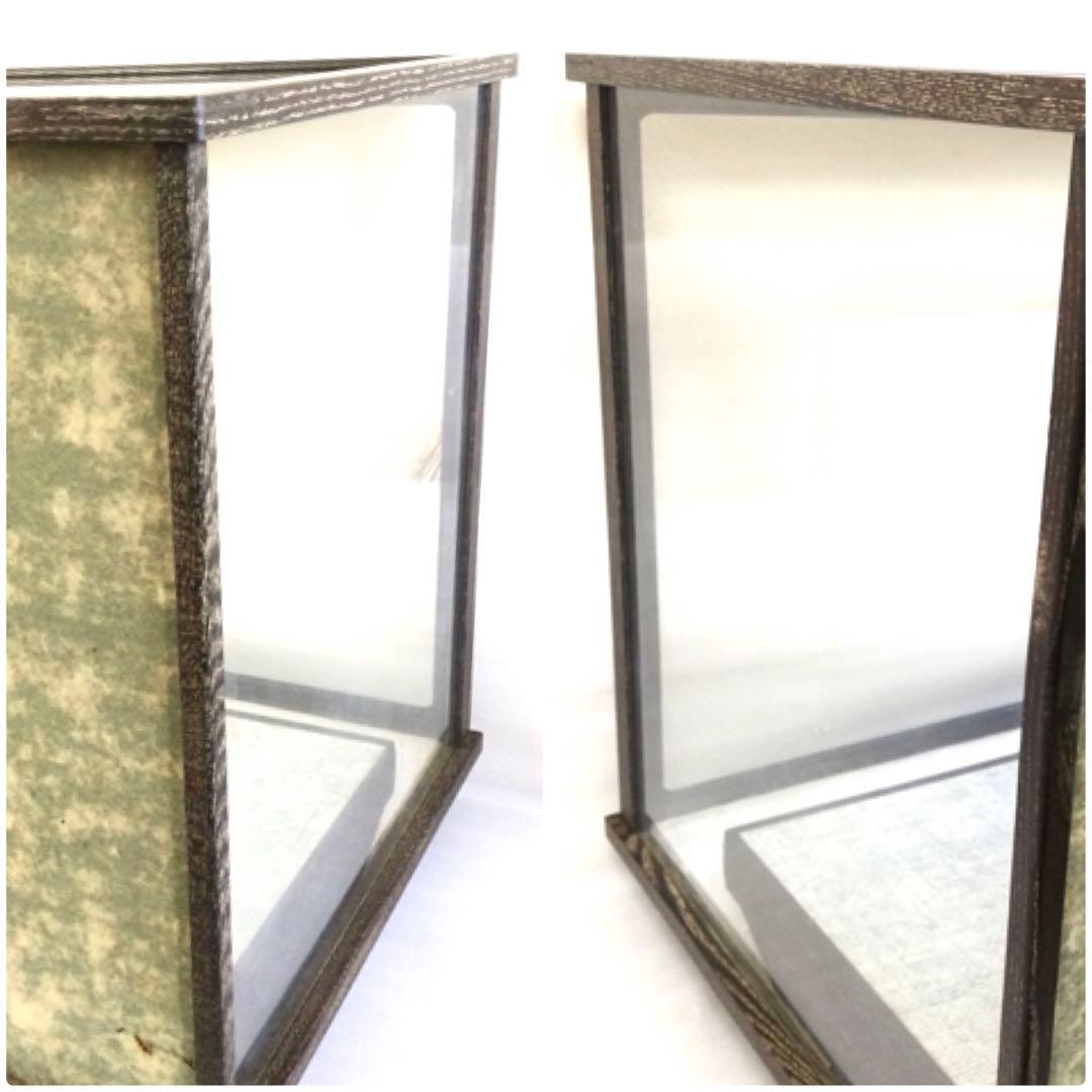 雛人形 御内裏様 御雛様 ガラスケース入 雛祭り 紙箱付 B781