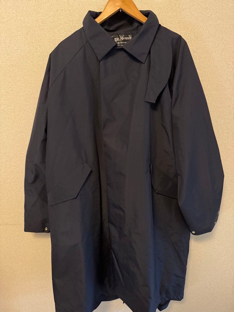 最終値下！+phenix XL WINDSTOPPER ネイビー オーバーコート