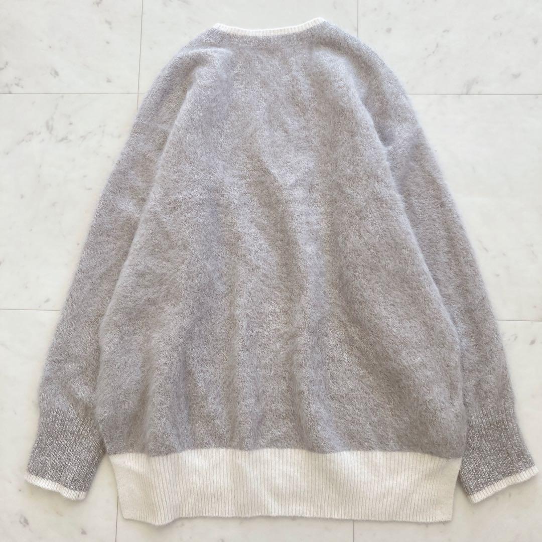 美品　ユナイテッドアローズ　フォックス カシミヤ クルーネックニット