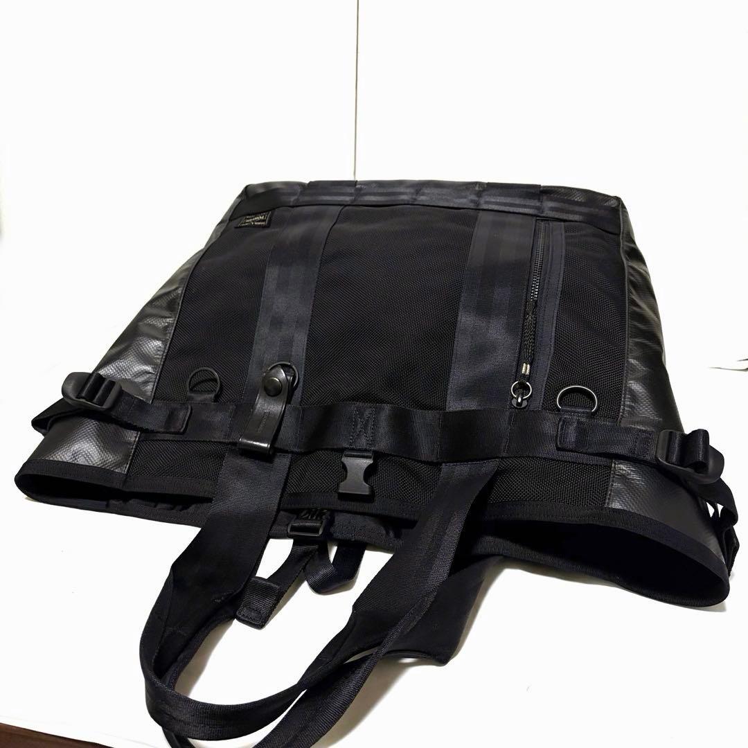 美品✨ポーター ヒート トートバッグ A4可 大容量 ブラック 吉田カバン