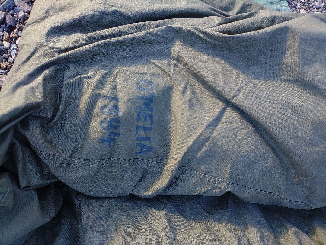 US 米軍　寝袋セット　ダウン寝袋　ランドリーバッグセット