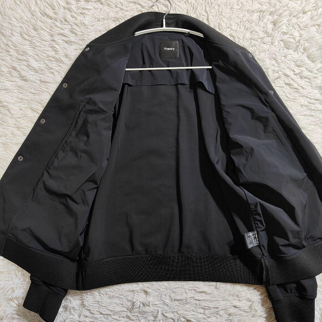 未使用級　Theory(セオリー)/ブルゾン(ナイロンジャージー)/M　黒