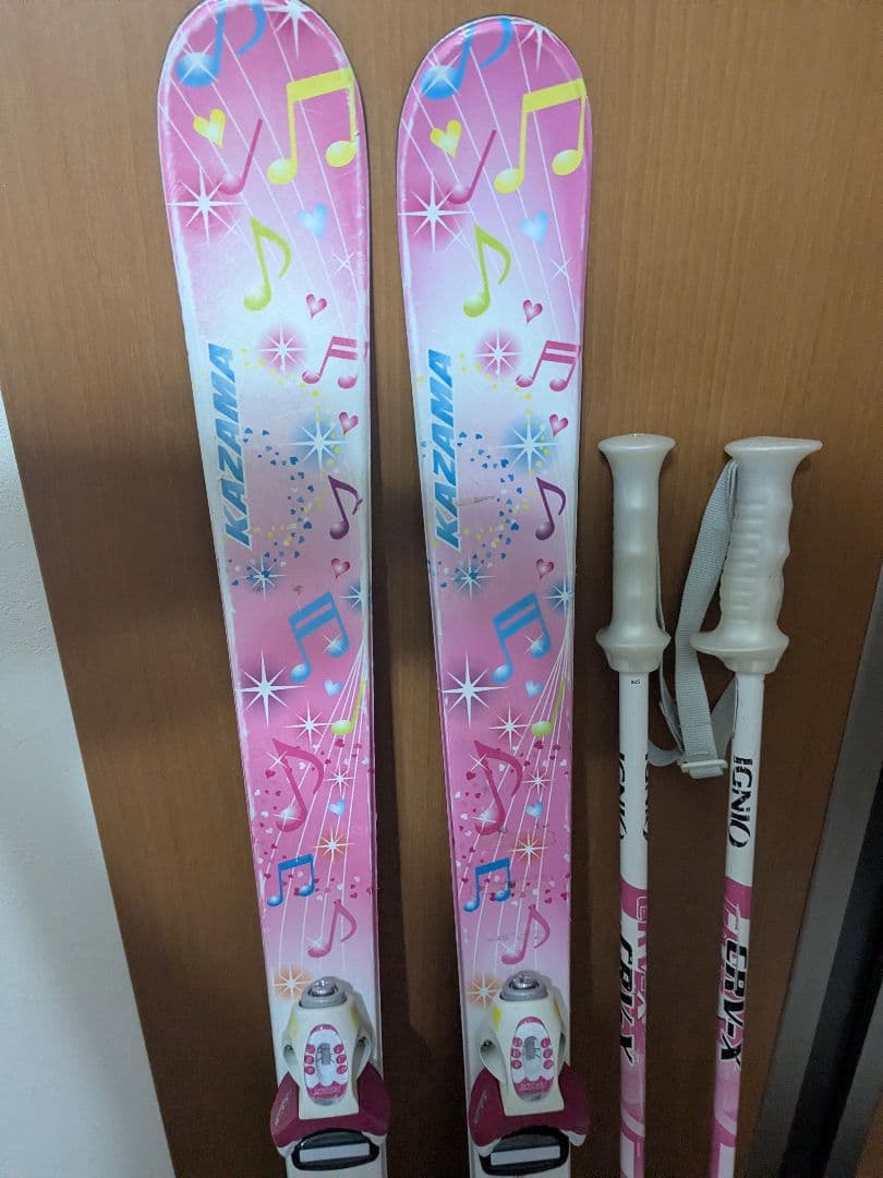 ジュニアスキーセット　板128センチ　ブーツ23センチ