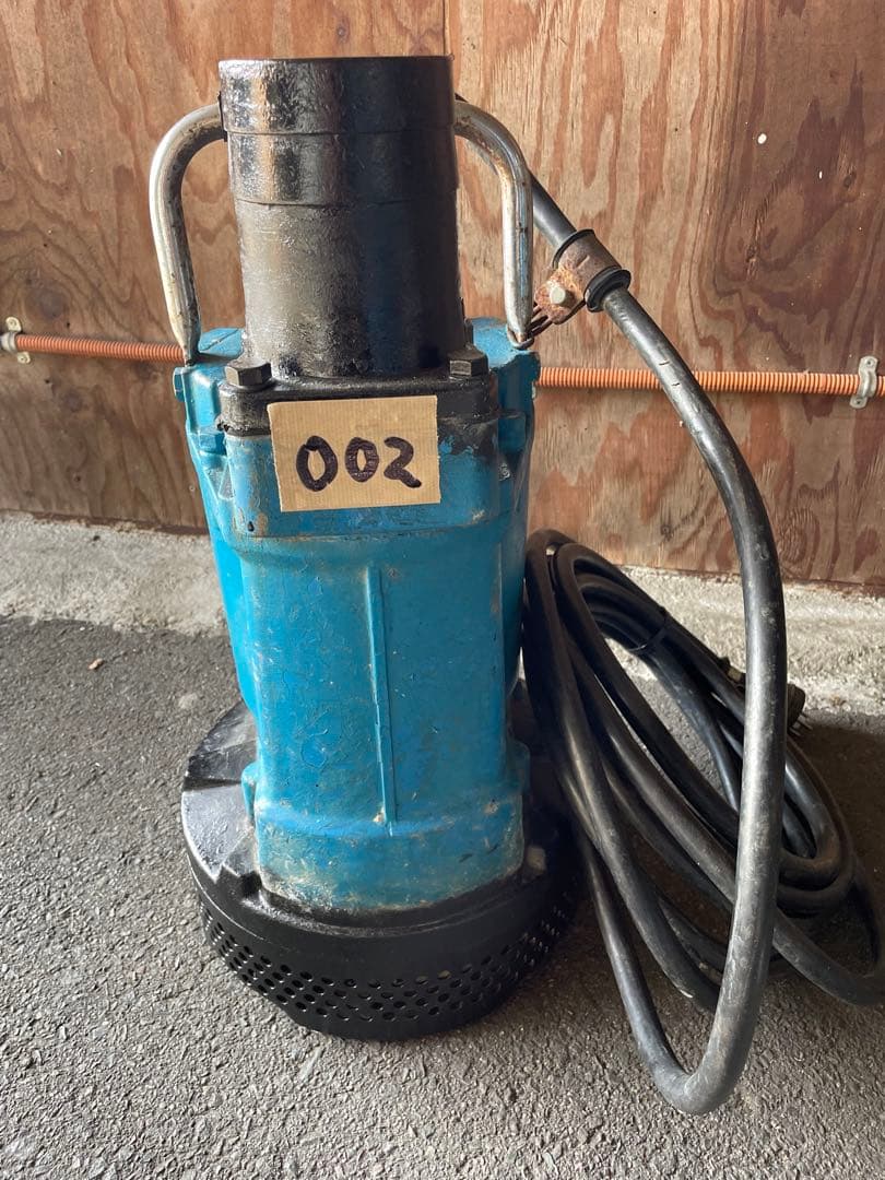 工事排水用水中ポンプ KTV3-55 60HZ