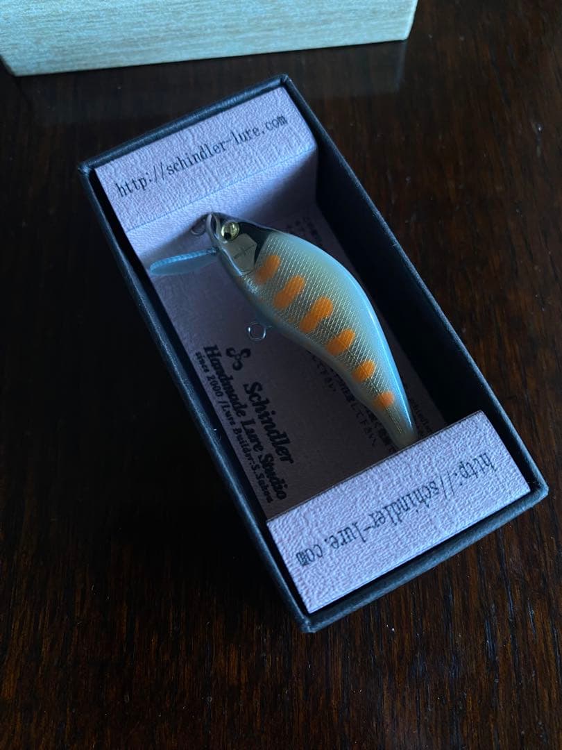 新品未使用 シンドラー 重技 フラッシュパール ハンドメイドミノー