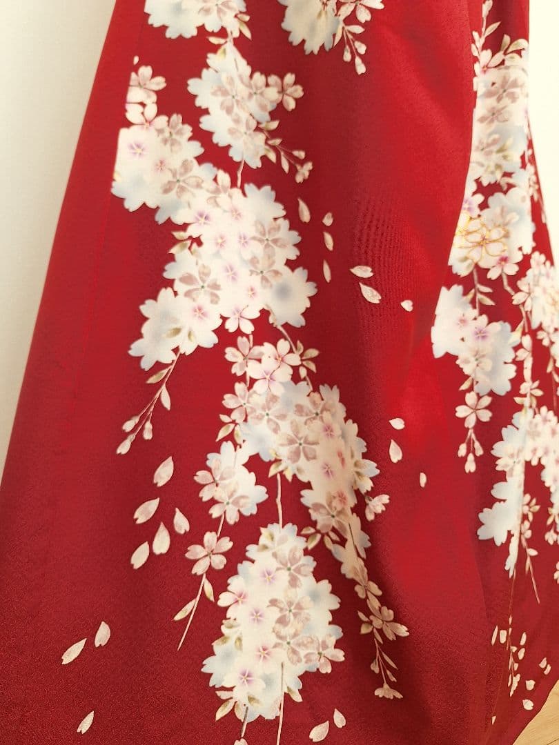 着物リメイクワンピース3703