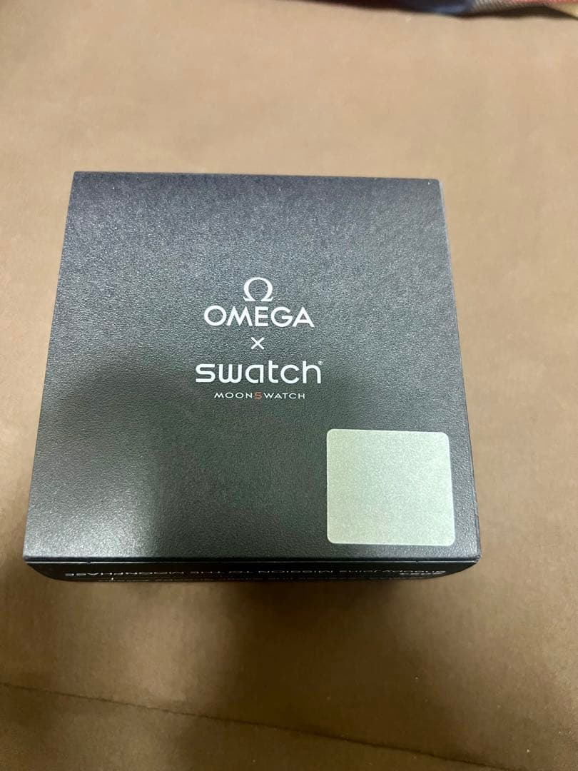 (保護シール付き美品)Snoopy OMEGA Swatch スヌーピ オメガ