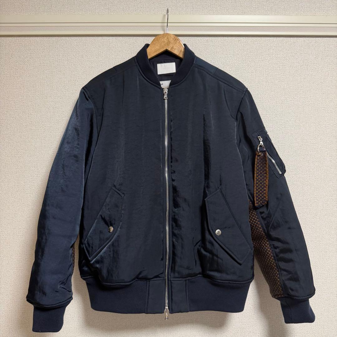 SOPHNET. FLIGHT JACKET MA-1 NAVY Mサイズ